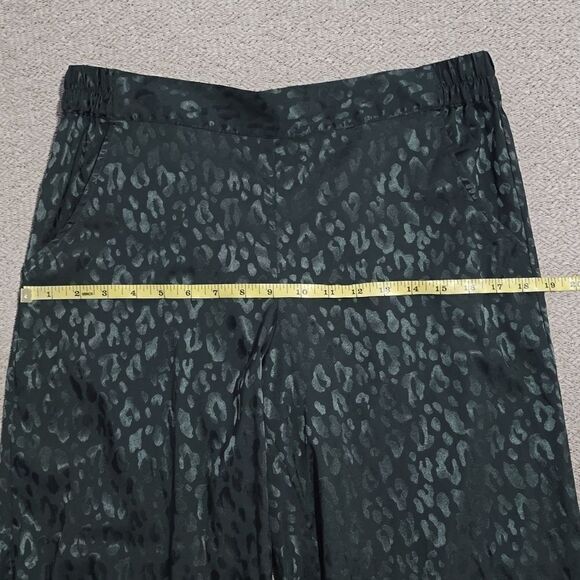 INC International Concepts Emerald Green Cheetah Print Pajama Set - Size Large - Picture 13 of 13